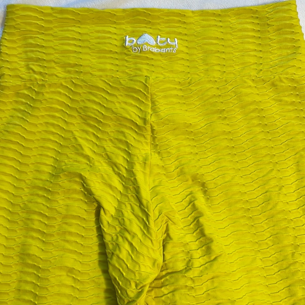 FINAL SALE Yellow Booty by Brabants original cropped yellow